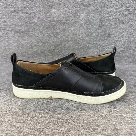 ✅Vionic Slip-On Loafers Womens Sz 9.5 Zinah Black Leather Casual Sneakers Shoes - Picture 9 of 11